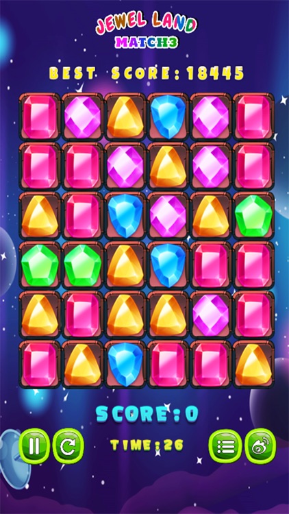 Jewel Land Match 3 - Puzzle Matching Games screenshot-3