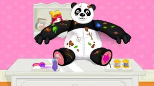 Panda rag doll -  repair  dress up  Dolly screenshot #4 for iPhone