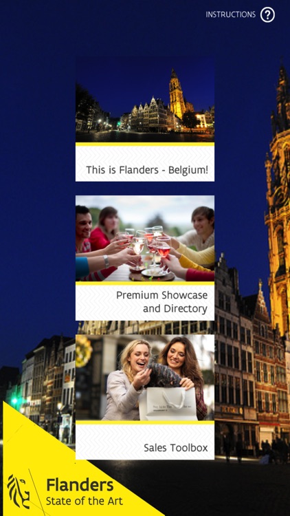 VISIT FLANDERS Insider Sales Companion