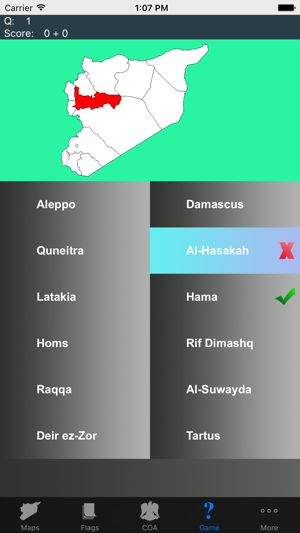 Syria Governorate Maps and Capitals(圖3)-速報App