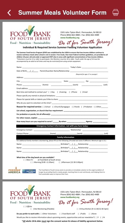 Food Bank of South Jersey screenshot-3