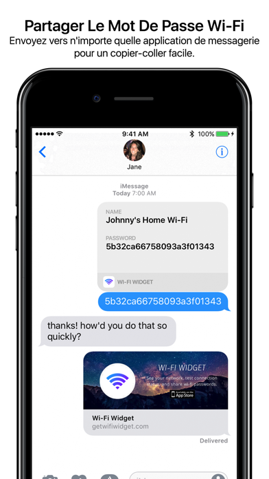 Screenshot #3 pour Wifi Widget - See, Test, Share