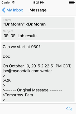 MyDocTalk screenshot 3