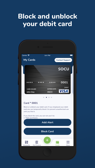 SOCU Mobile Banking Screenshot