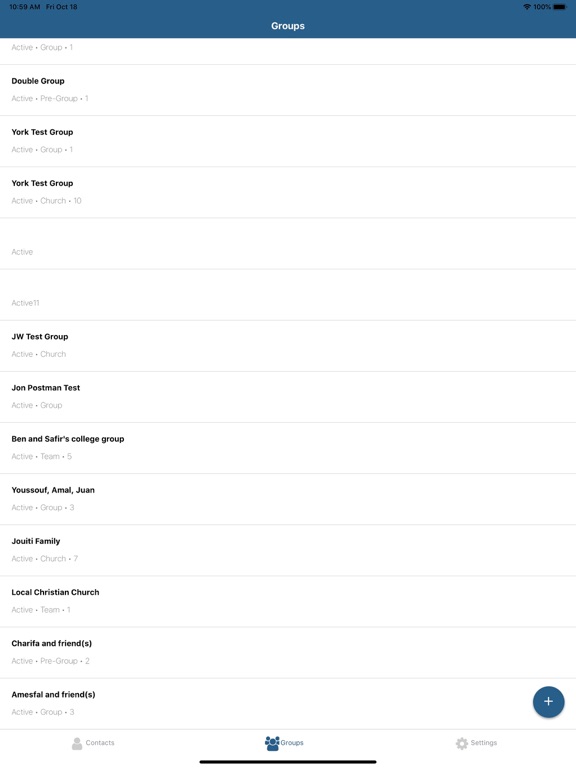 Disciple.Tools iPad screenshot 4 - Utilities app