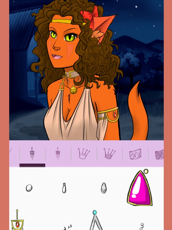 Avatar Maker: Princess iPad screenshot 5 - Entertainment app