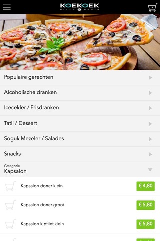 Koekoek Pizza Rotterdam screenshot 2