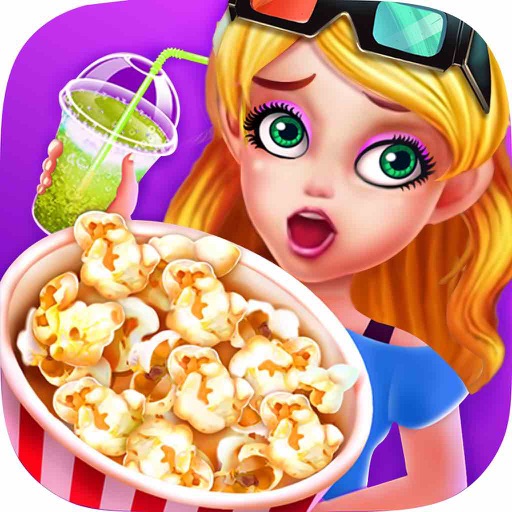 Cinema Movie Night Kids Party Icon