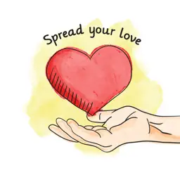 Heart Sketch Stickers app icon