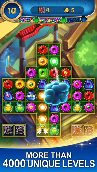 Screenshot #2 pour Lost Jewels - Match 3 Puzzle
