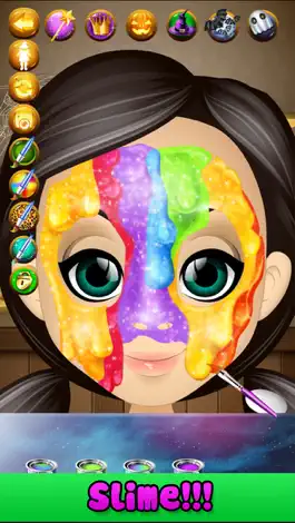 Game screenshot Halloween Face Paint Salon apk