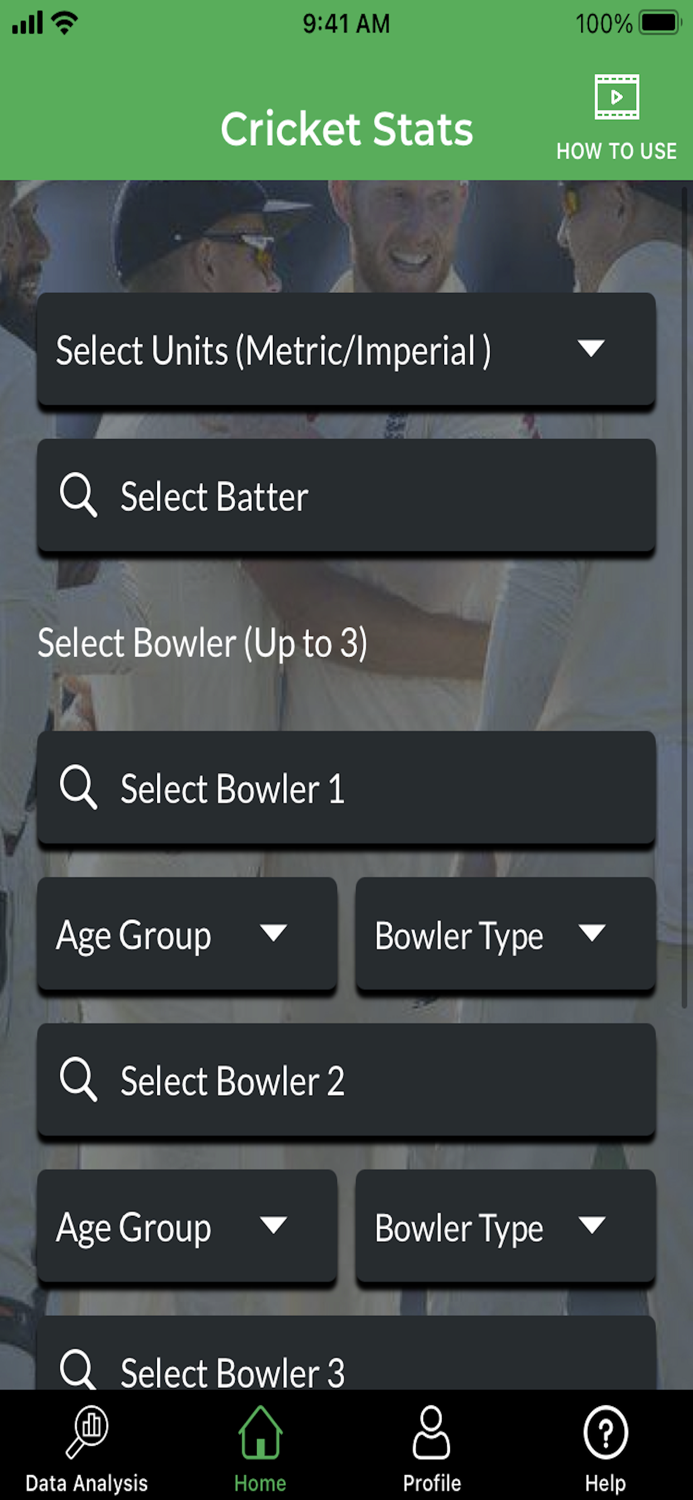 Cricket Stats App