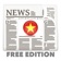 Vietnam News Today & Vietnamese Radio Free Edition app icon - News app for iPhone