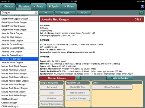 Combat Manager screenshot 3