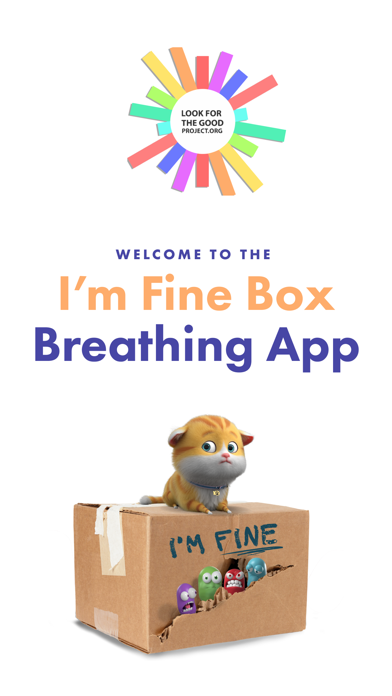 I'm Fine Box Breathing Screenshot