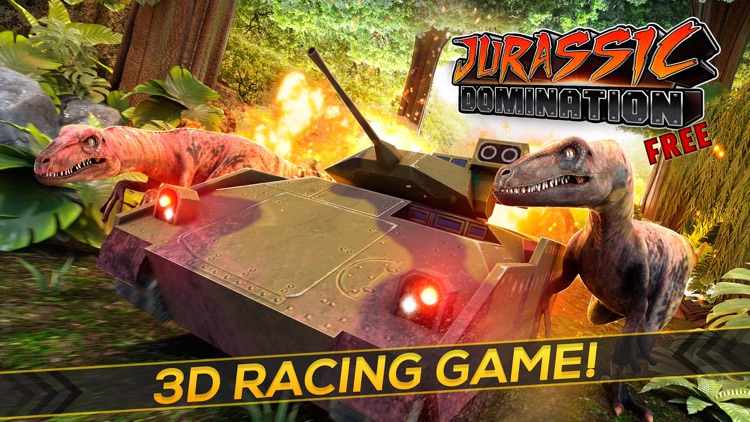 Jurassic Domination! The Real Tank Battle vs Dinos