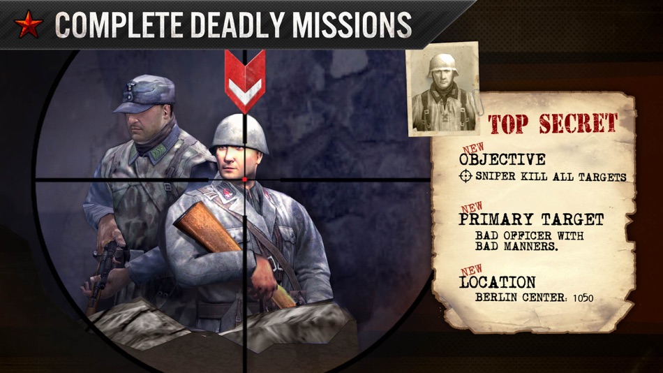 #1. Frontline Commando: WW2 Shooter (iOS) Podle: Glu Games LLC