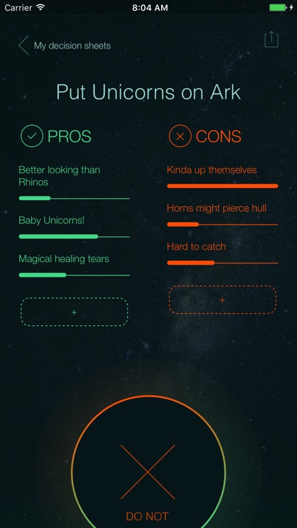 Pros vs Cons app screenshot-3