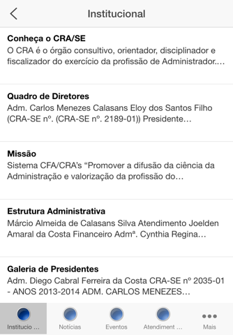 Conselho Regional de Administração de Sergipe screenshot 2