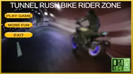 tunnel rush motor bike rider wrong way dander zone iphone screenshot 3