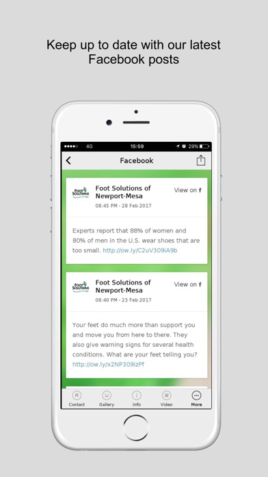 Foot Solutions screenshot