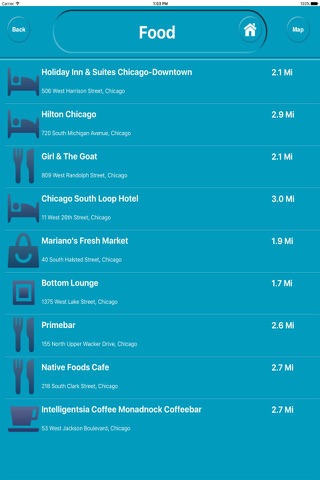 Chicago IL USA  City Offline Map Navigation screenshot 3