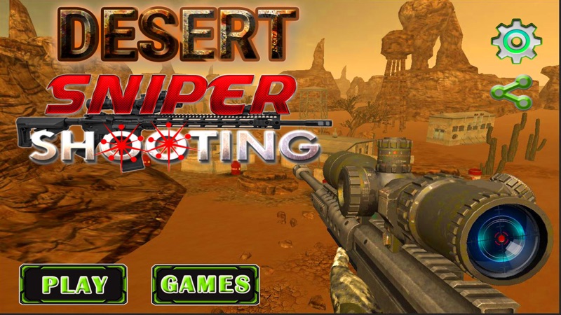 desert sniper shooting unlimited screenshot 1