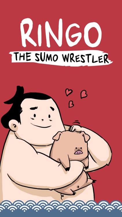 Ringo the Sumo Wrestler stickers