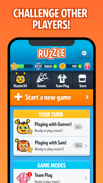 Ruzzle Screenshot