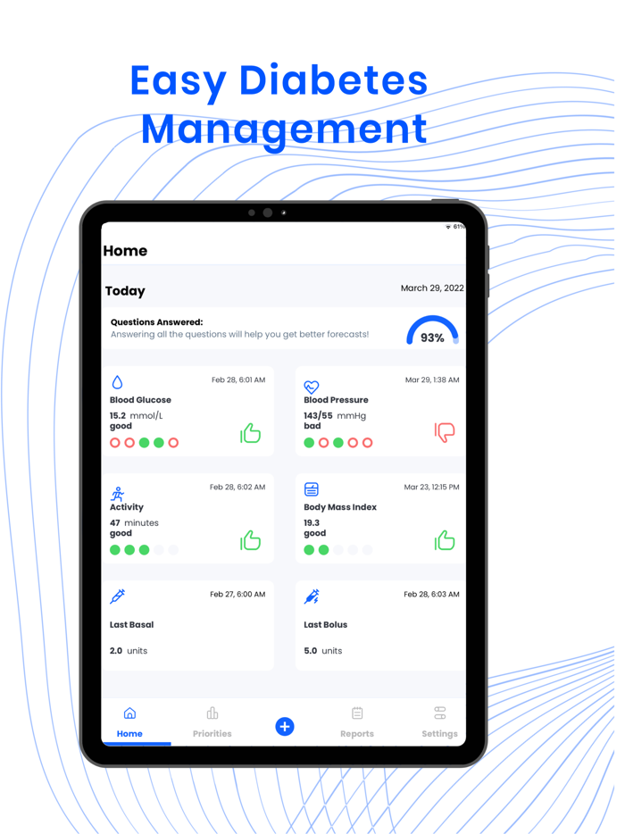 Intellin Diabetes Log and Risks