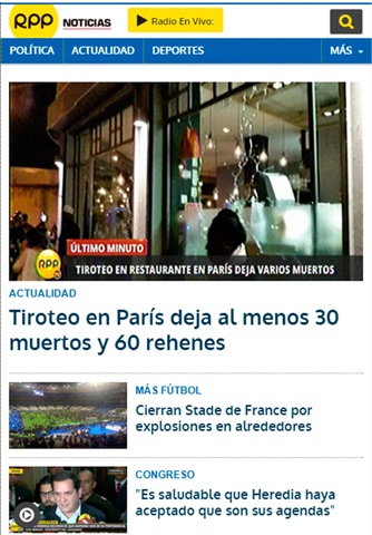 RPP Noticias. screenshot 2