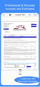 Contractor Estimate & Invoice screenshot #2 for iPhone