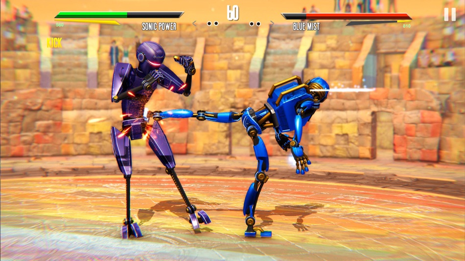 #5. Kick Boxing Robots (iOS) 由: Malik Muhammad Waseem Akram