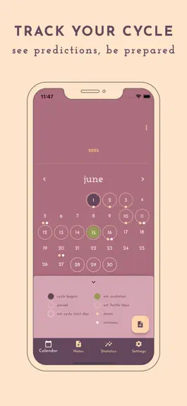 Game screenshot PeriodTrack apk