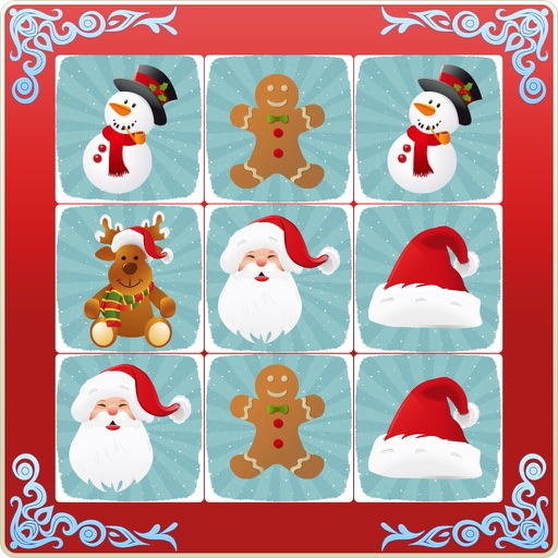 Christmas Matching Puzzle for Kids Icon