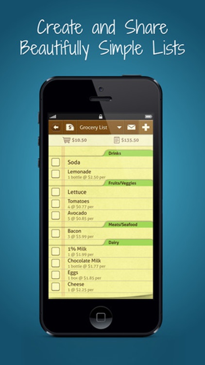 Shopping List Ease - Grocery