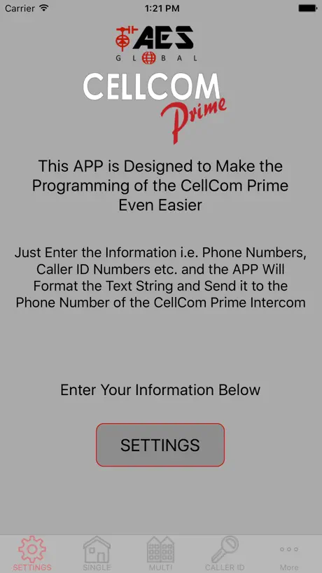 CellCom Prime Programmer