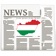 Hungary News in English & Hungarian Radio app icon - News app for iPhone