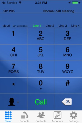 iSip -VOIP Sip Phoneのおすすめ画像1