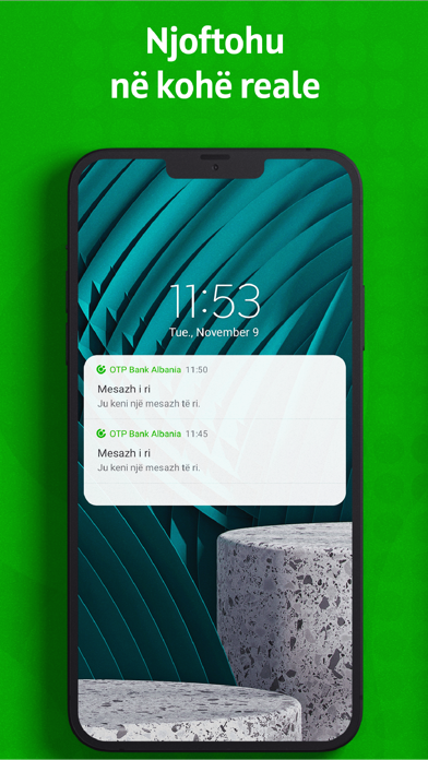 OTP Bank Albania Screenshot
