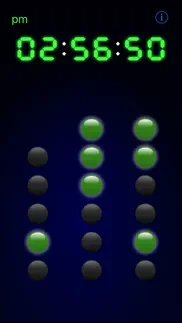 true binary clock free iphone screenshot 4