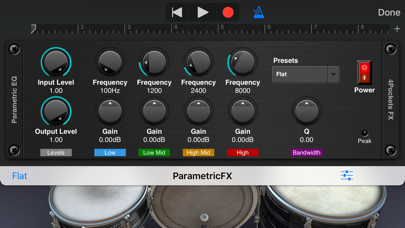 Screenshot #2 pour Parametric EQ AUv3 Plugin