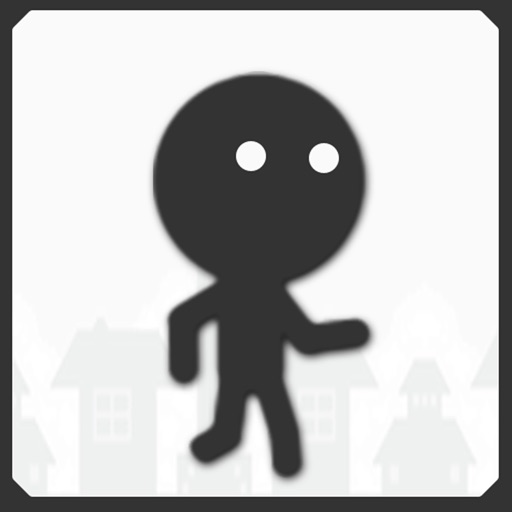 Stickman Runner Icon