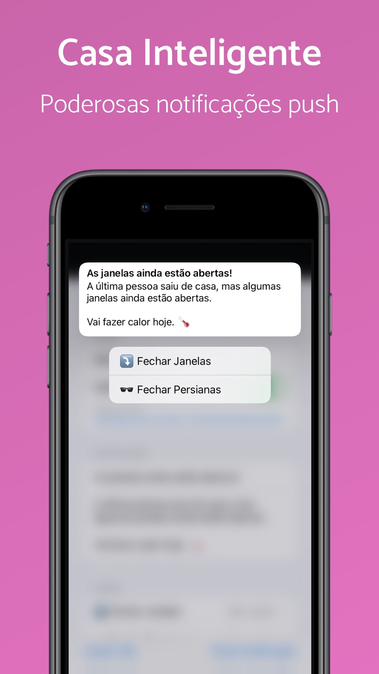 Screenshot do app Pushcut: Automação dos Atalhos