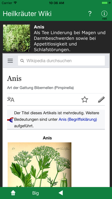 Heilkräuter Wiki Screenshot