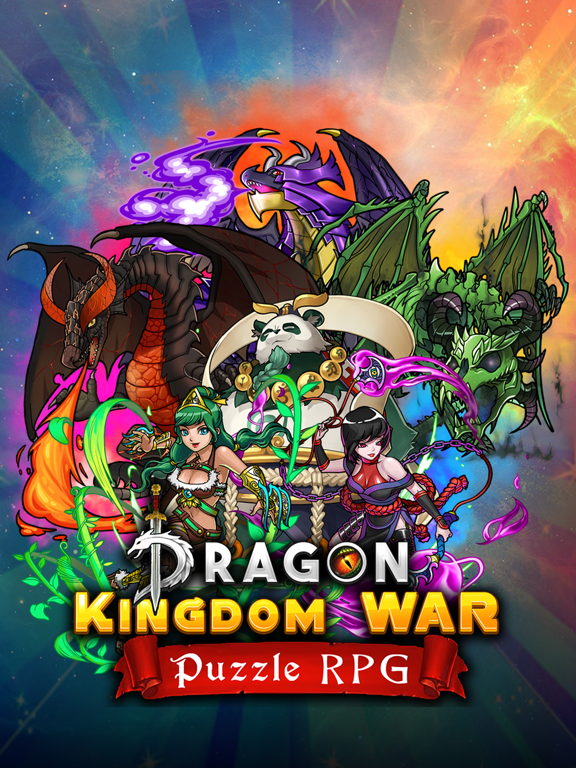 Screenshot #5 for Dragons Kingdom War: Puzzle & Card RPG Game