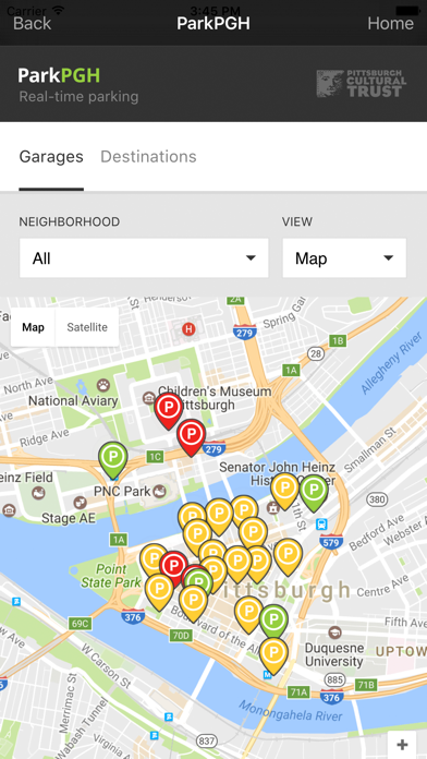 ParkPGH Screenshot 1 - AppWisp.com ParkPGH Screenshot 1 - AppWisp.com