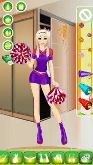 cheerleader makeover - makeup, dressup & girl game iphone screenshot 4