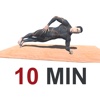 10 Min PLANKS Workout Challenge Free - Tone, Abs