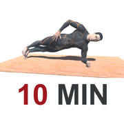 10 Minute Planche Abdos Défi - Tonifiez, Force